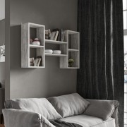 Полиця  T-11 Колір основний Бетон, Колір допоміжний Бетон